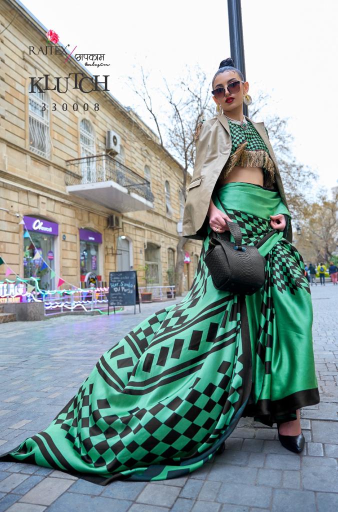 330008 Klutch Rajtex Sarees