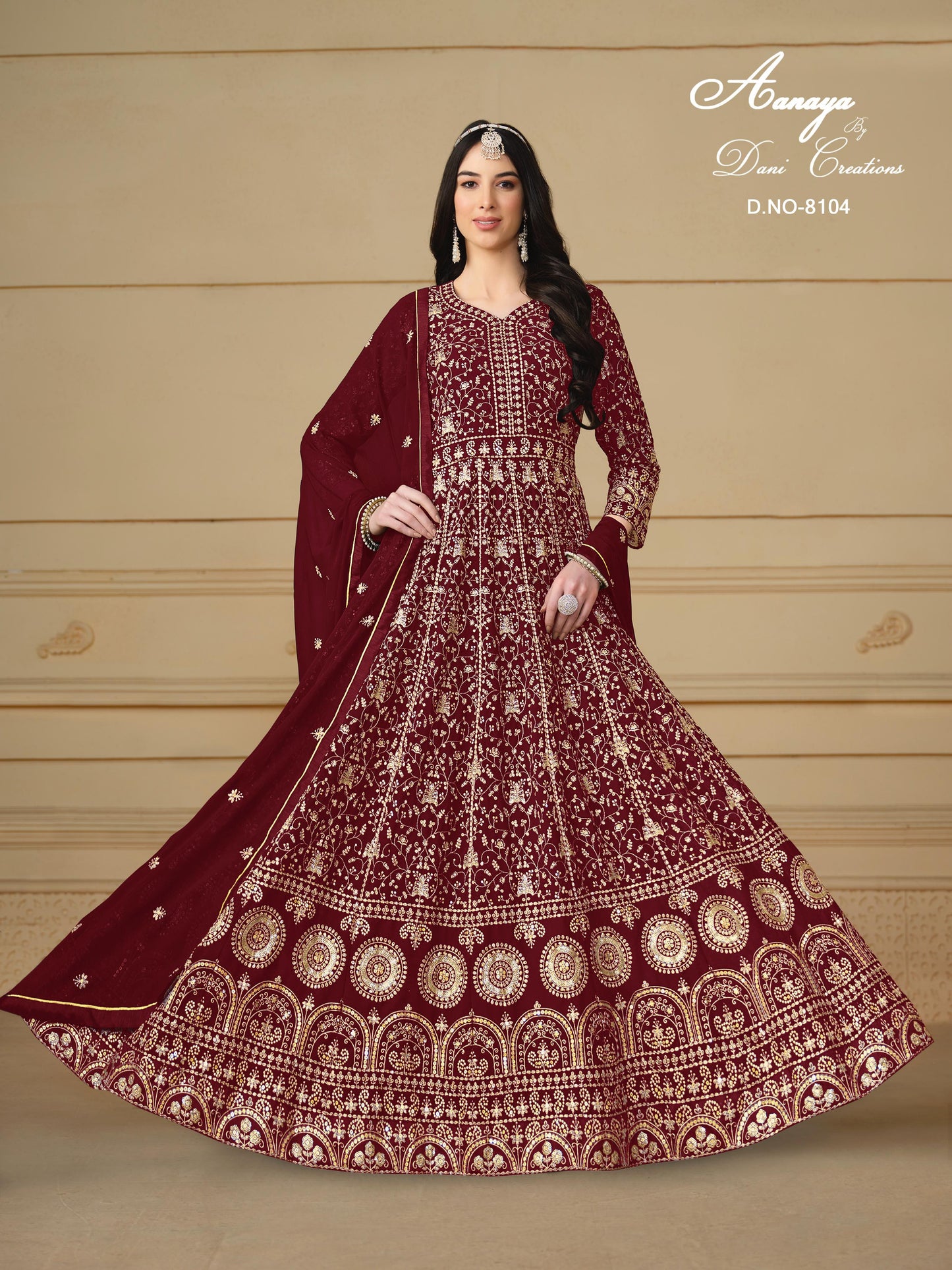 8104 Twisha Aanaya 181 Dani Creation Pakistani Salwar Suits