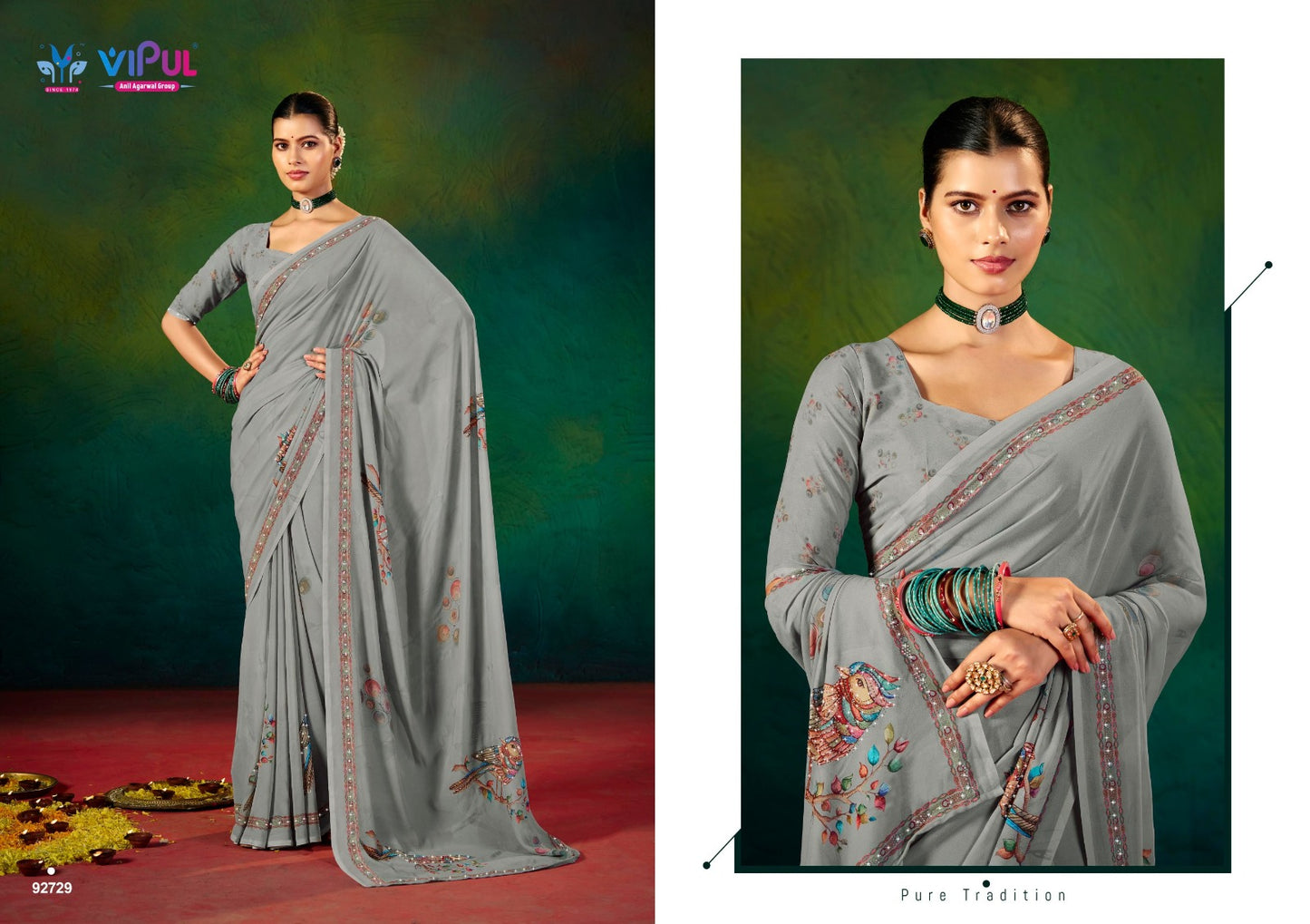 92729 Saiyara Vol 11 Vipul Wetless Sarees