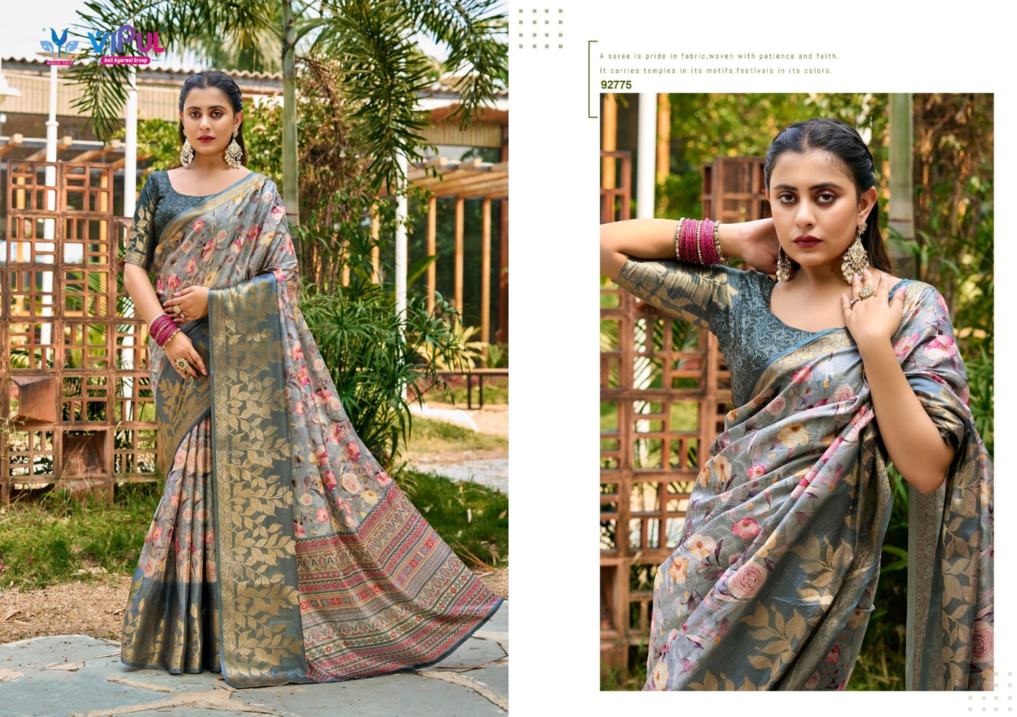 92775 Sawali Vol 2 Vipul Soft Crush Sarees