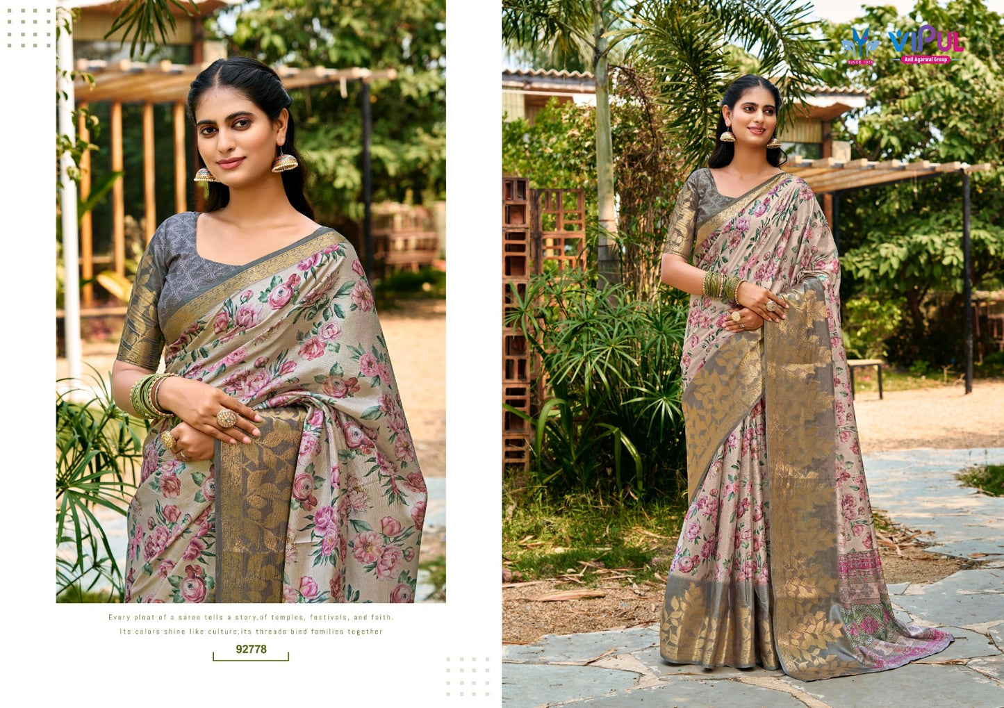 92778 Sawali Vol 2 Vipul Soft Crush Sarees