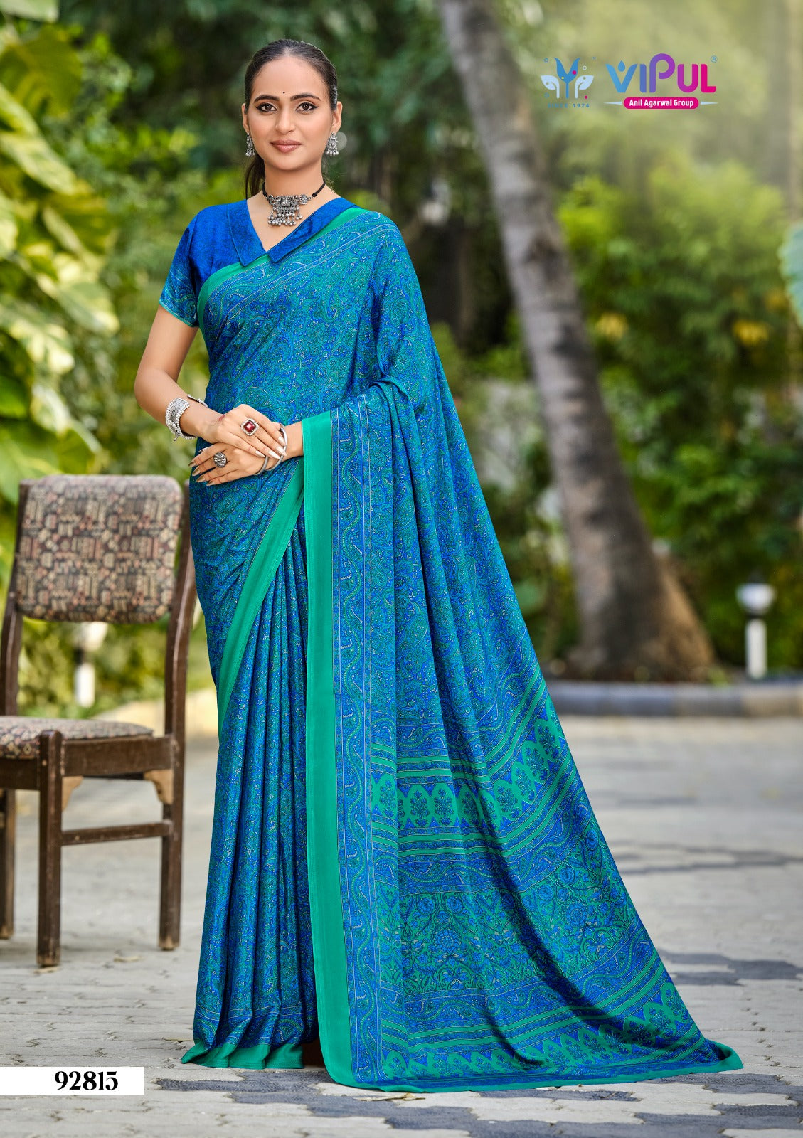 92815 Heritage Vol 13 Vipul Crape Sarees