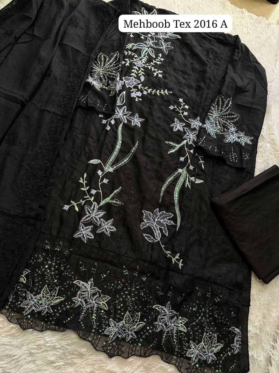2016-A Mehboob Tex Pakistani Salwar Suit