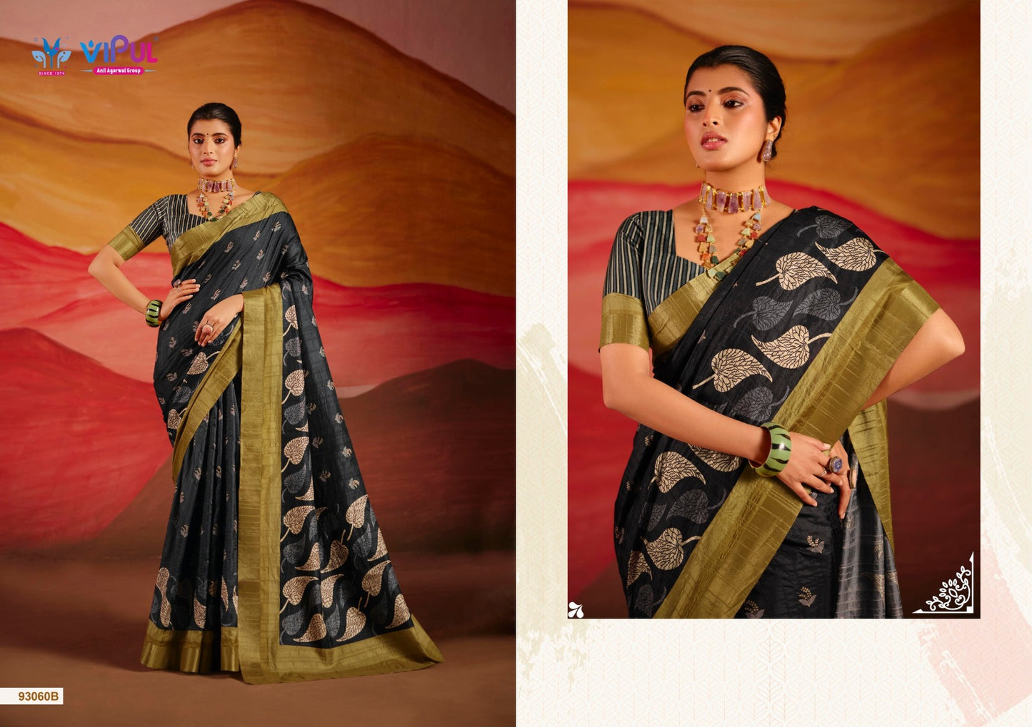 93060B Devsena Vol 3 Vipul Cotton Sarees