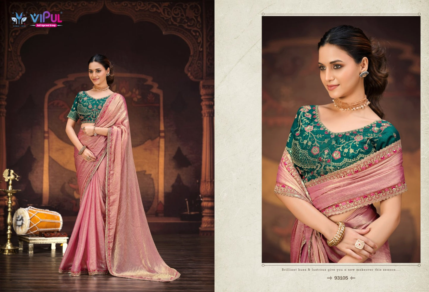 93105 Amaira Vol 8 Vipul Chiffon Sarees