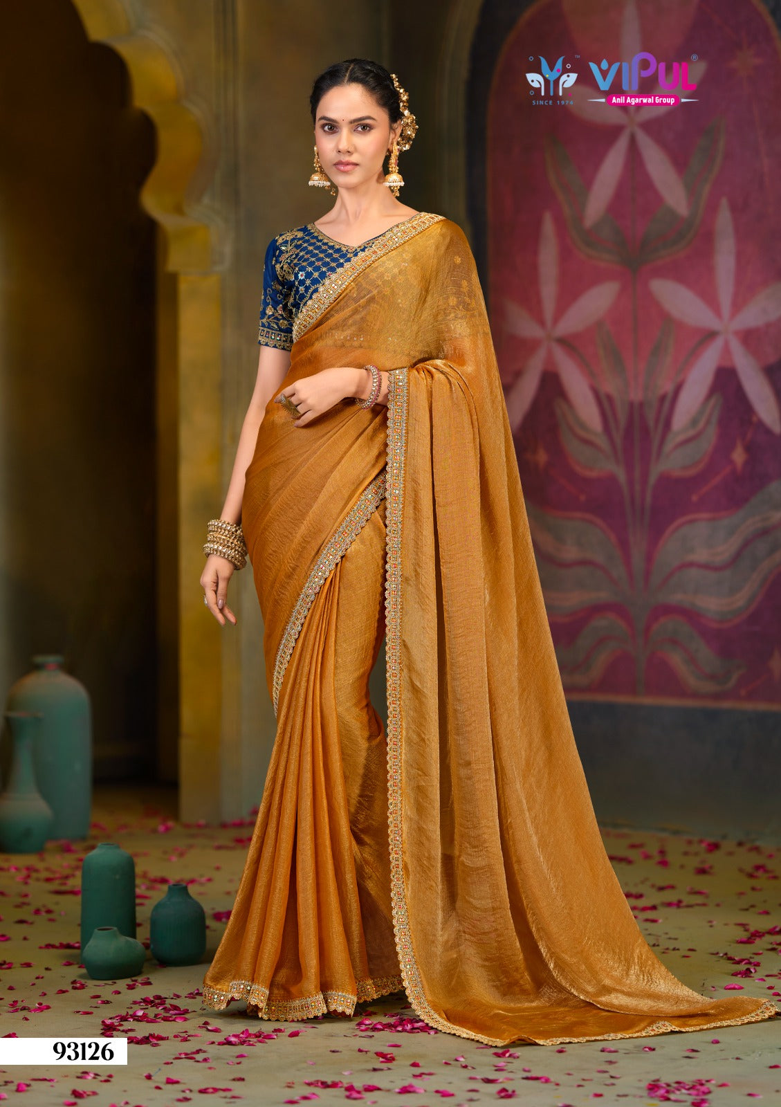93126 Vipul Chiffon Sarees