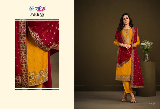 5352 Jarkan Vol 2 Vipul Unstitched Suits