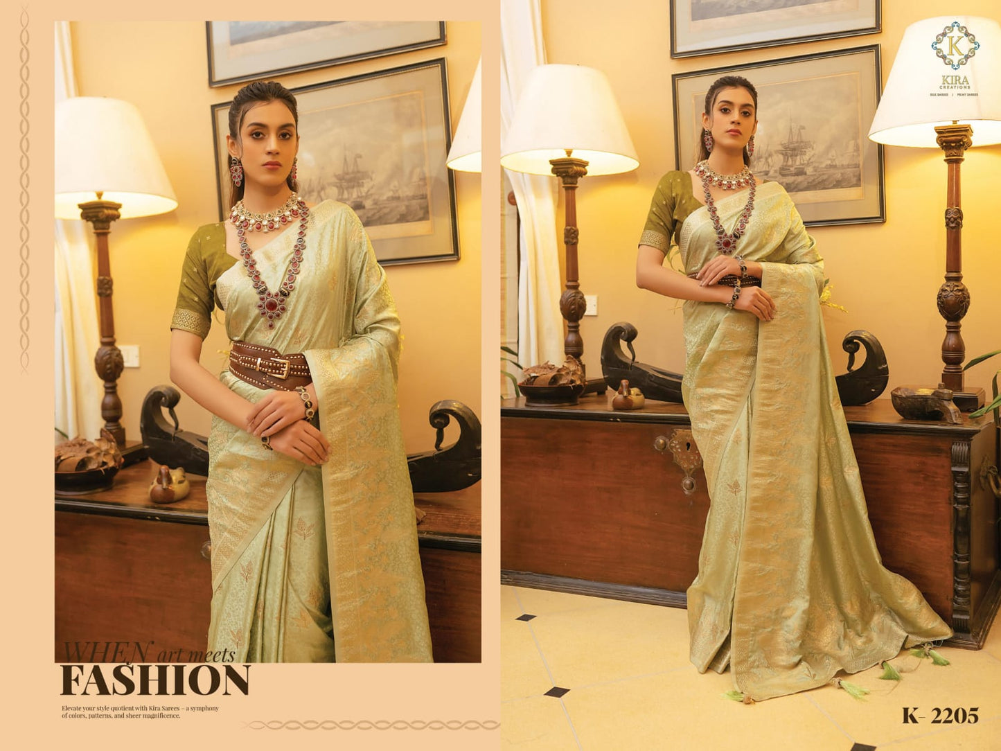 2205 Scarlett Vol 2 Kira Sarees