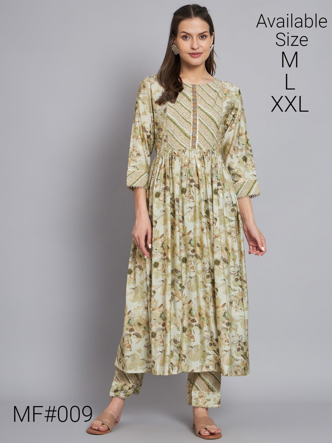 Mf 009 Msm Kurti Pant Set