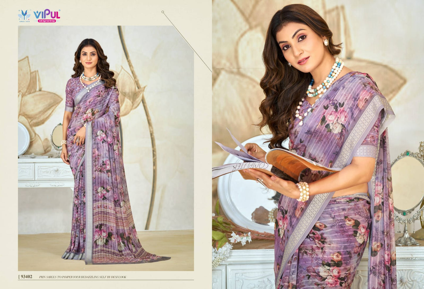 93402 Mahima Vol 2 Vipul Georgette Sarees
