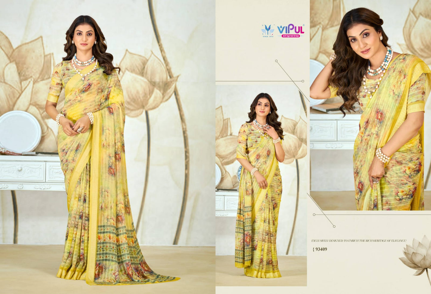 93409 Mahima Vol 2 Vipul Georgette Sarees