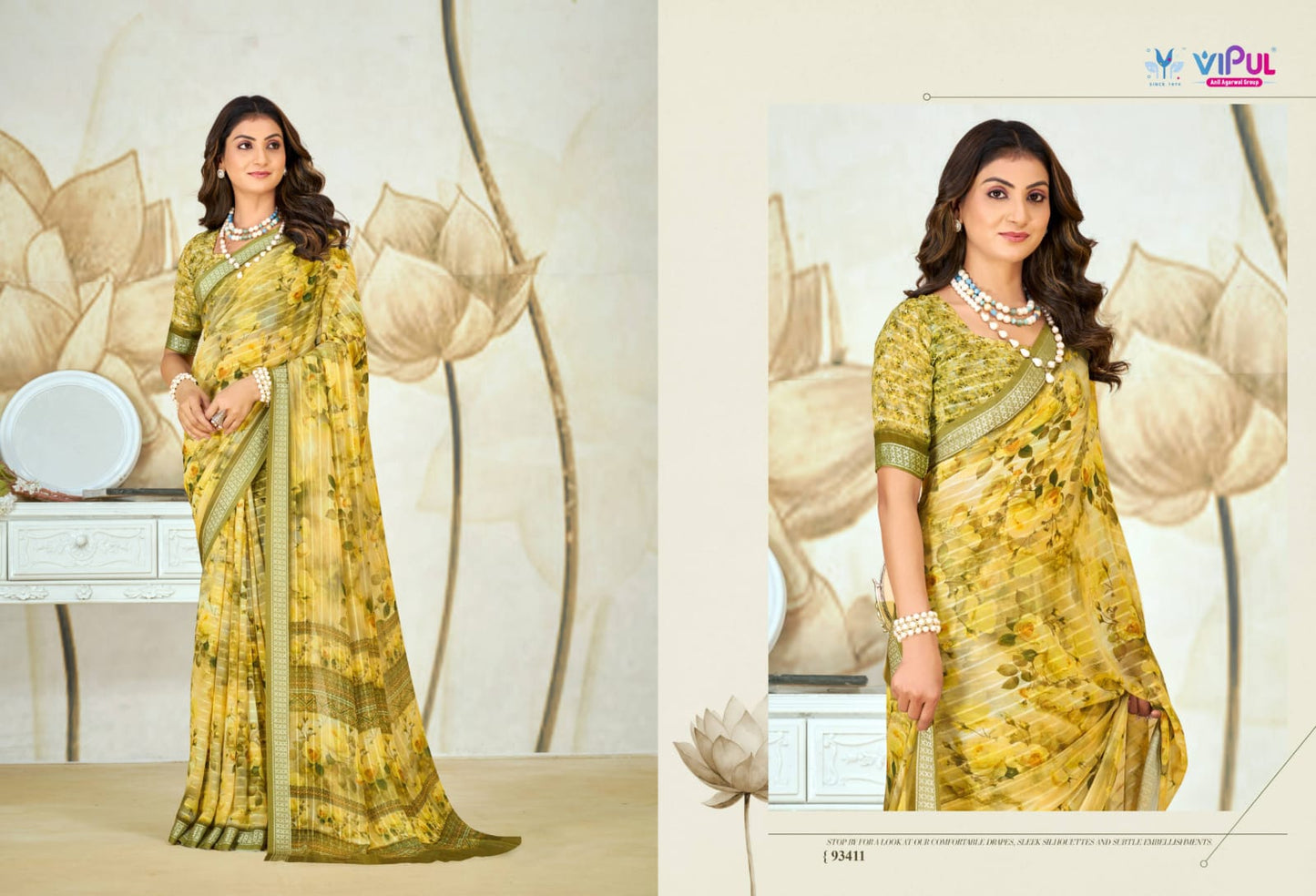 93411 Mahima Vol 2 Vipul Georgette Sarees