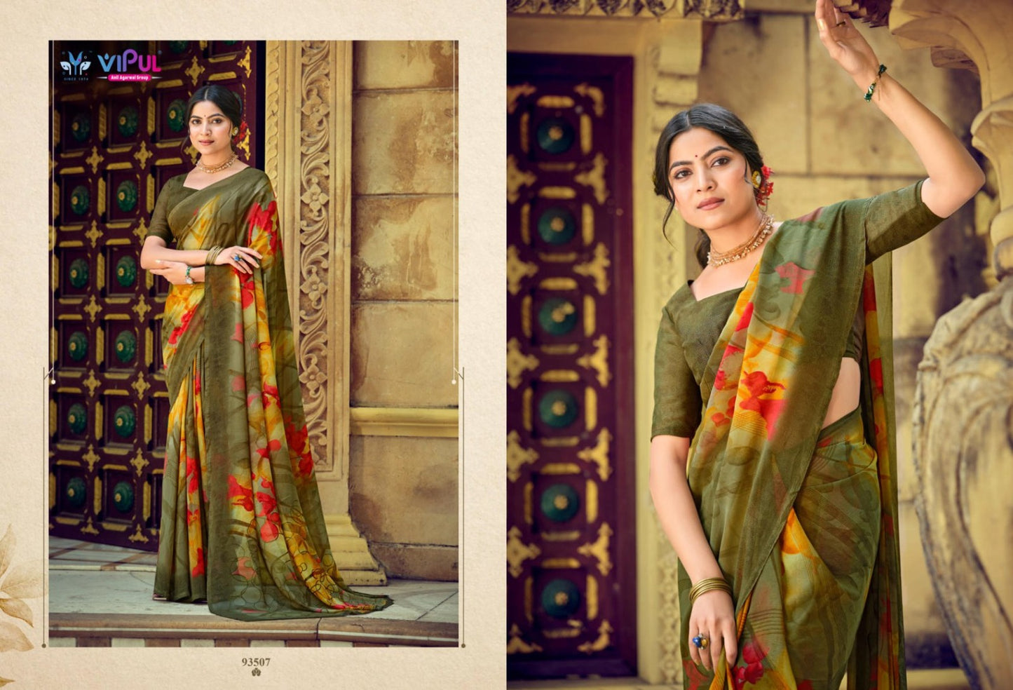 93507 Simrah Vol 17 Vipul Georgette Sarees
