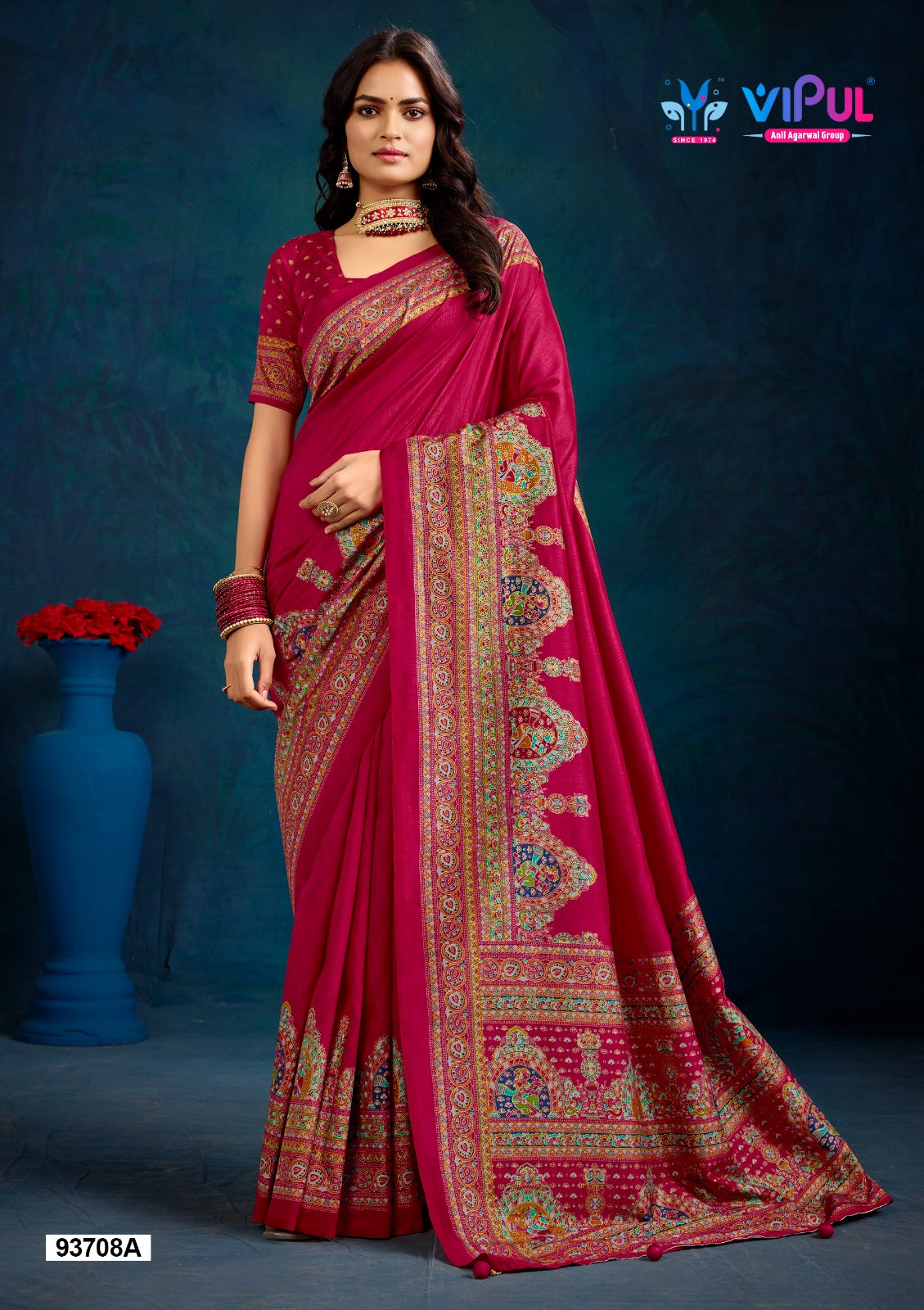 93708-A Vipul Silk Sarees