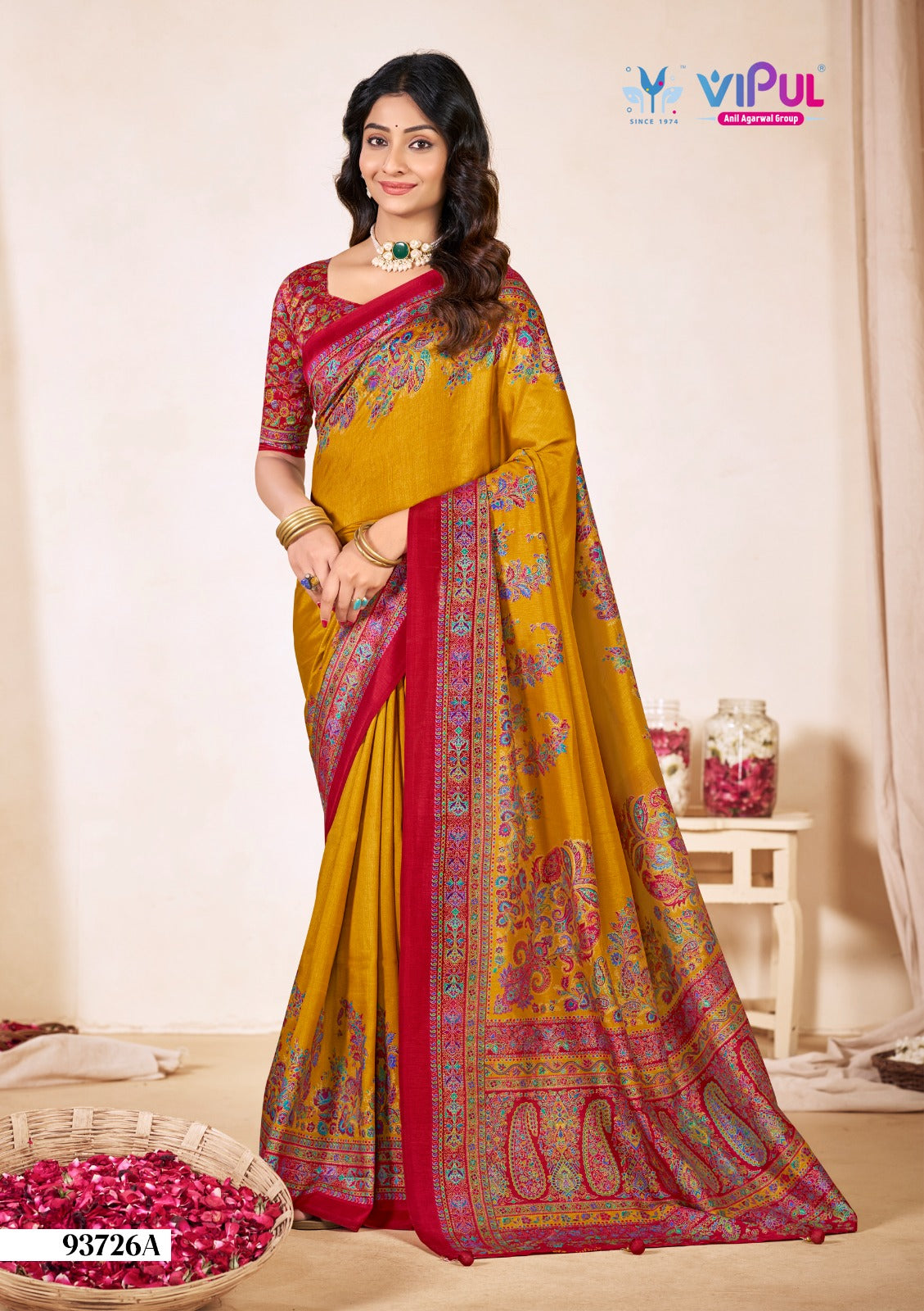93726-A Vipul Silk Sarees