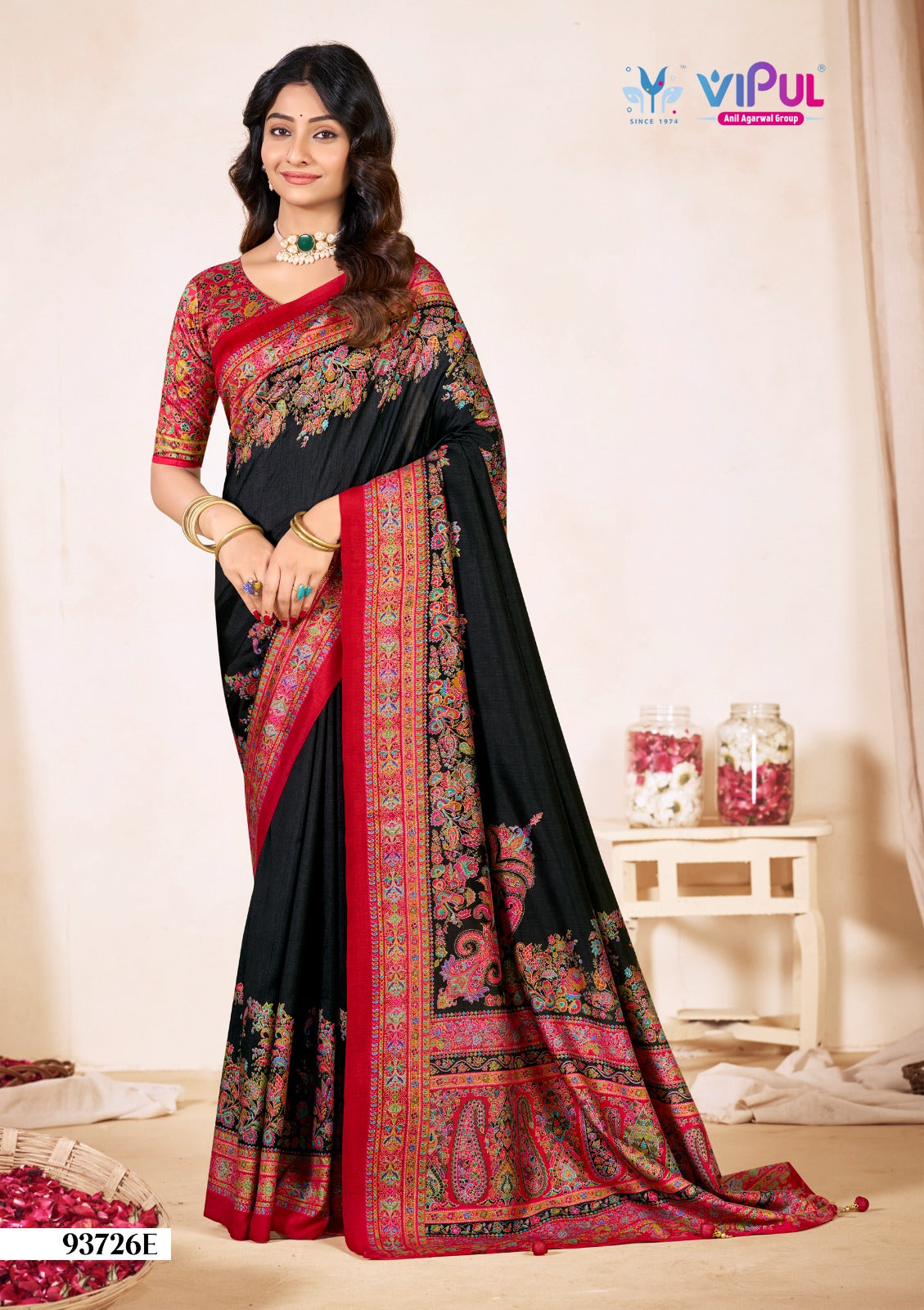 93726-E Vipul Silk Sarees