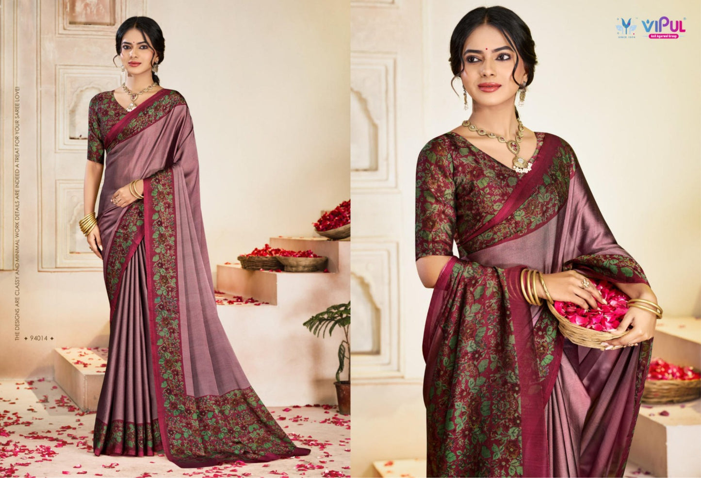 94014 Juliet Vol 26 Vipul Chiffon Sarees