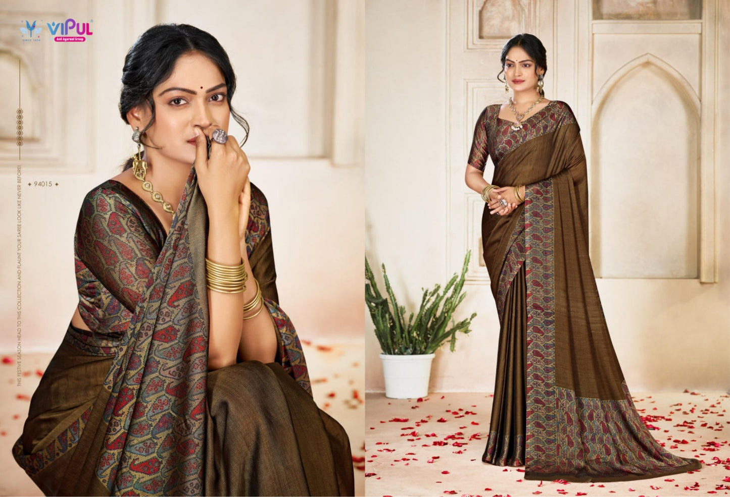 94015 Juliet Vol 26 Vipul Chiffon Sarees