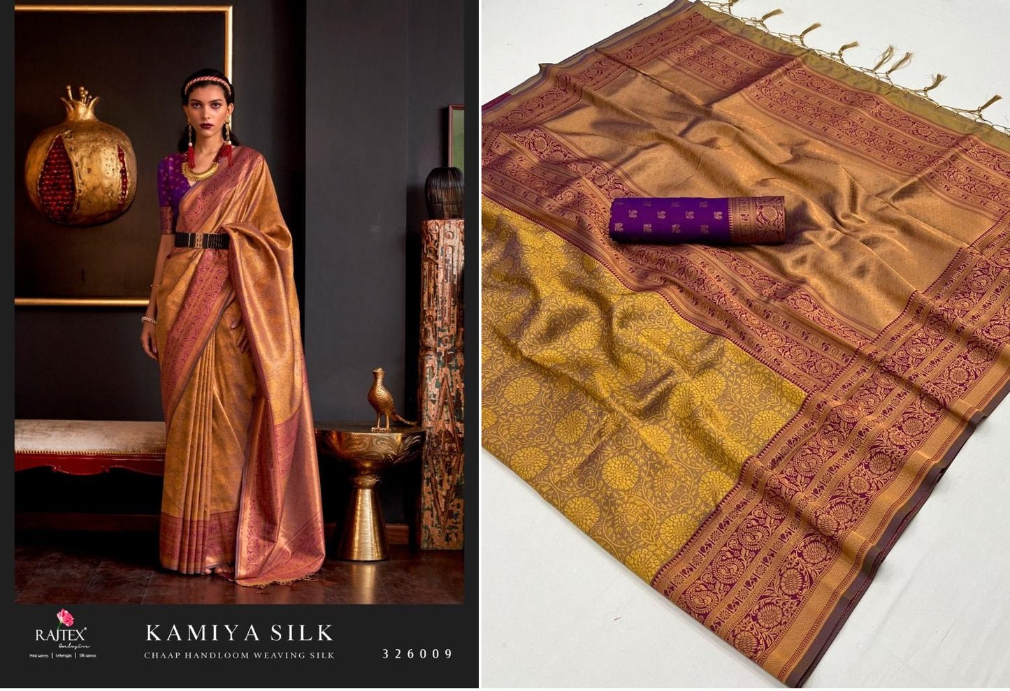 326009 Kamiya Rajtex Sarees