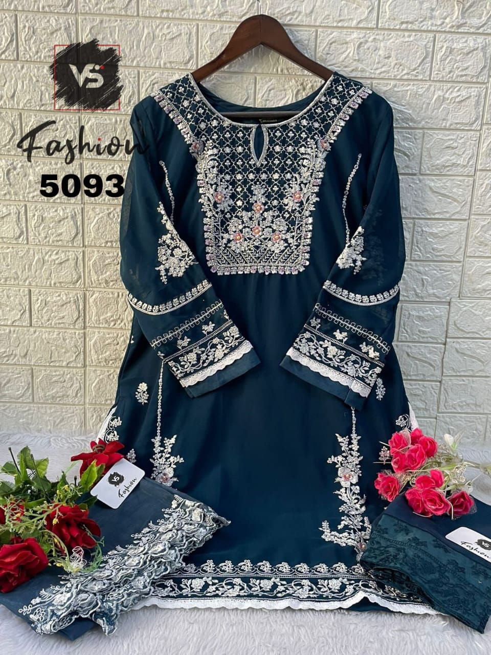 5093Blue Vs Fashion Pakistani Readymade Suits