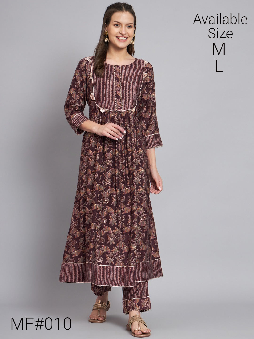 Mf 010 Msm Kurti Pant Set