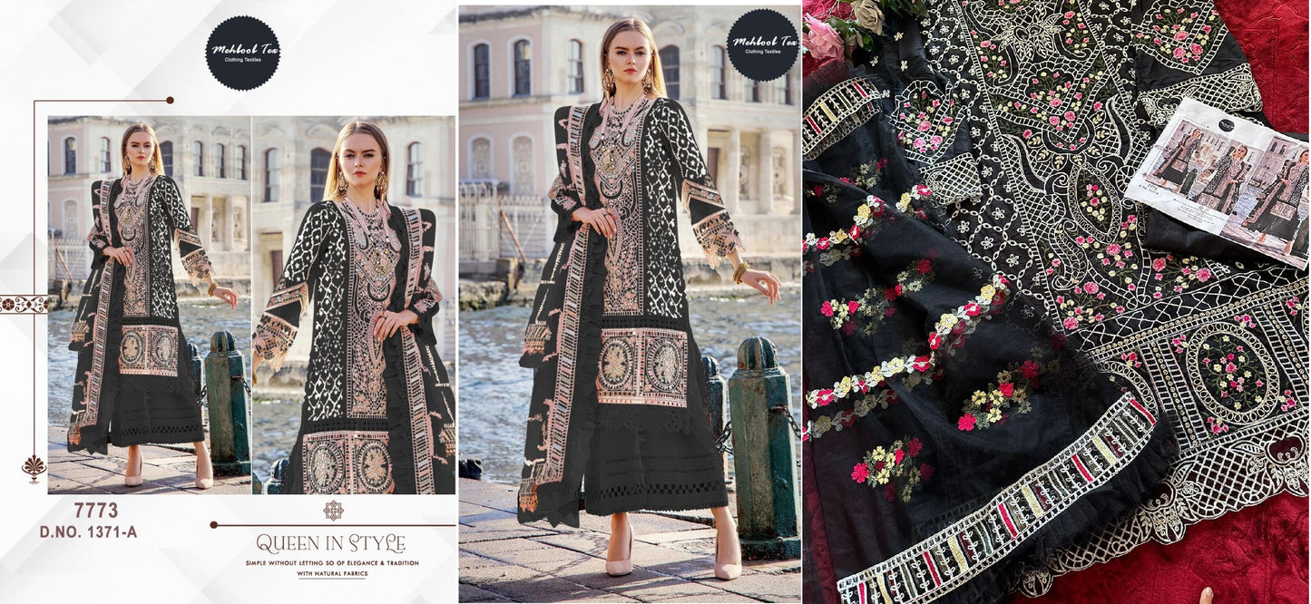 1371A Mehboob Tex Pakistani Salwar Suits