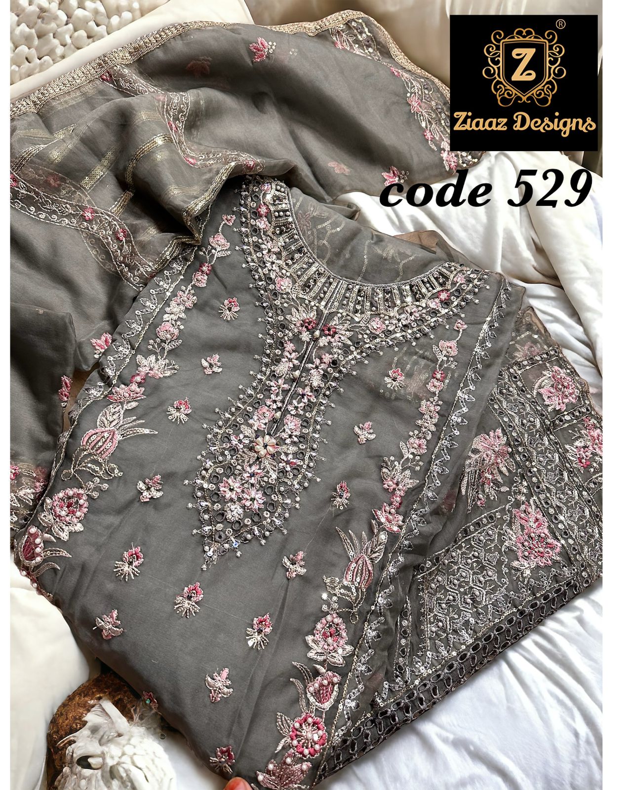 529 Ziaaz Designs Pakistani Salwar Suits