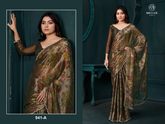 941A Mehek Silk Sarees