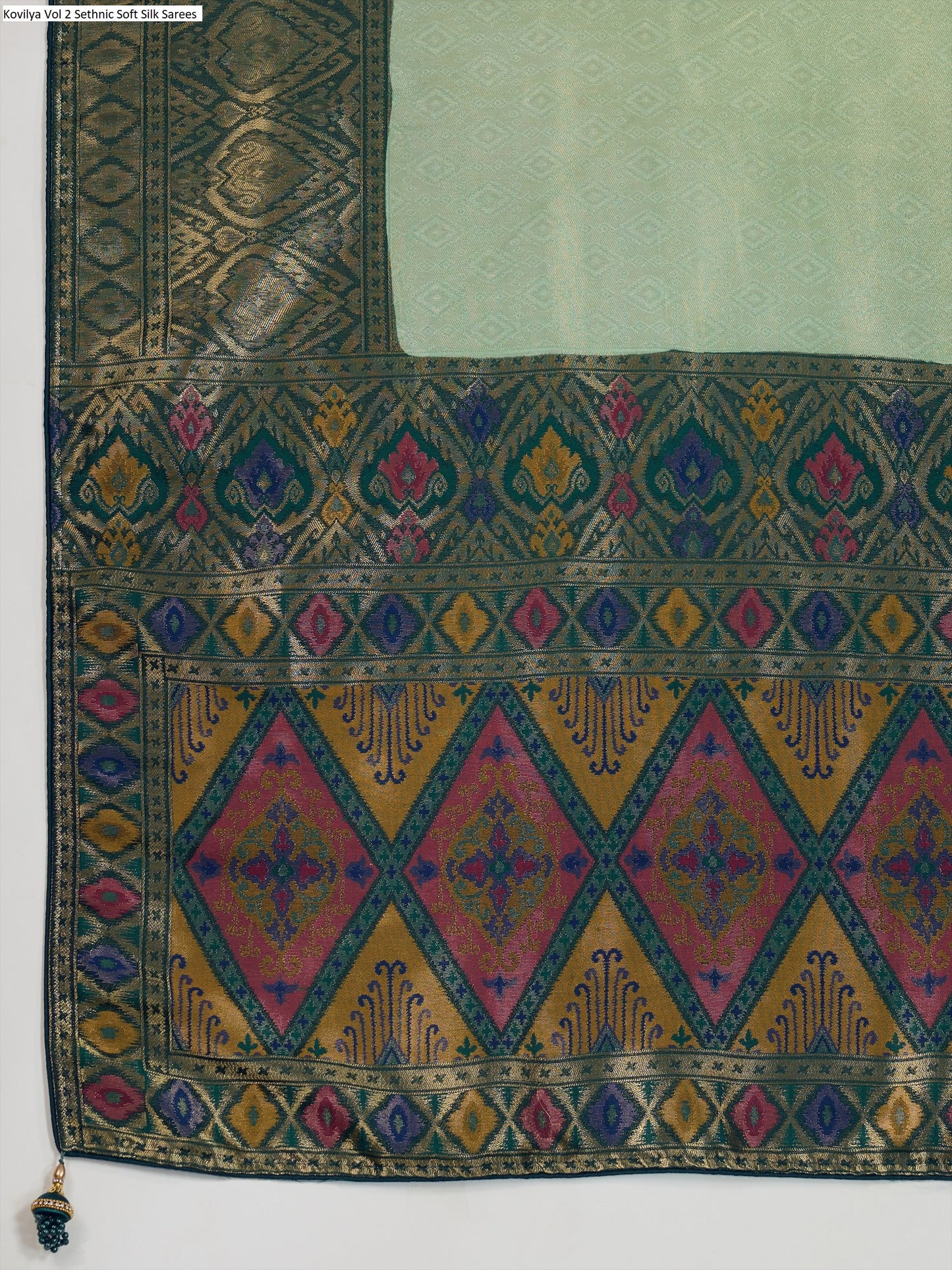 95007 Kovilya Vol 2 Sethnic Soft Silk Sarees