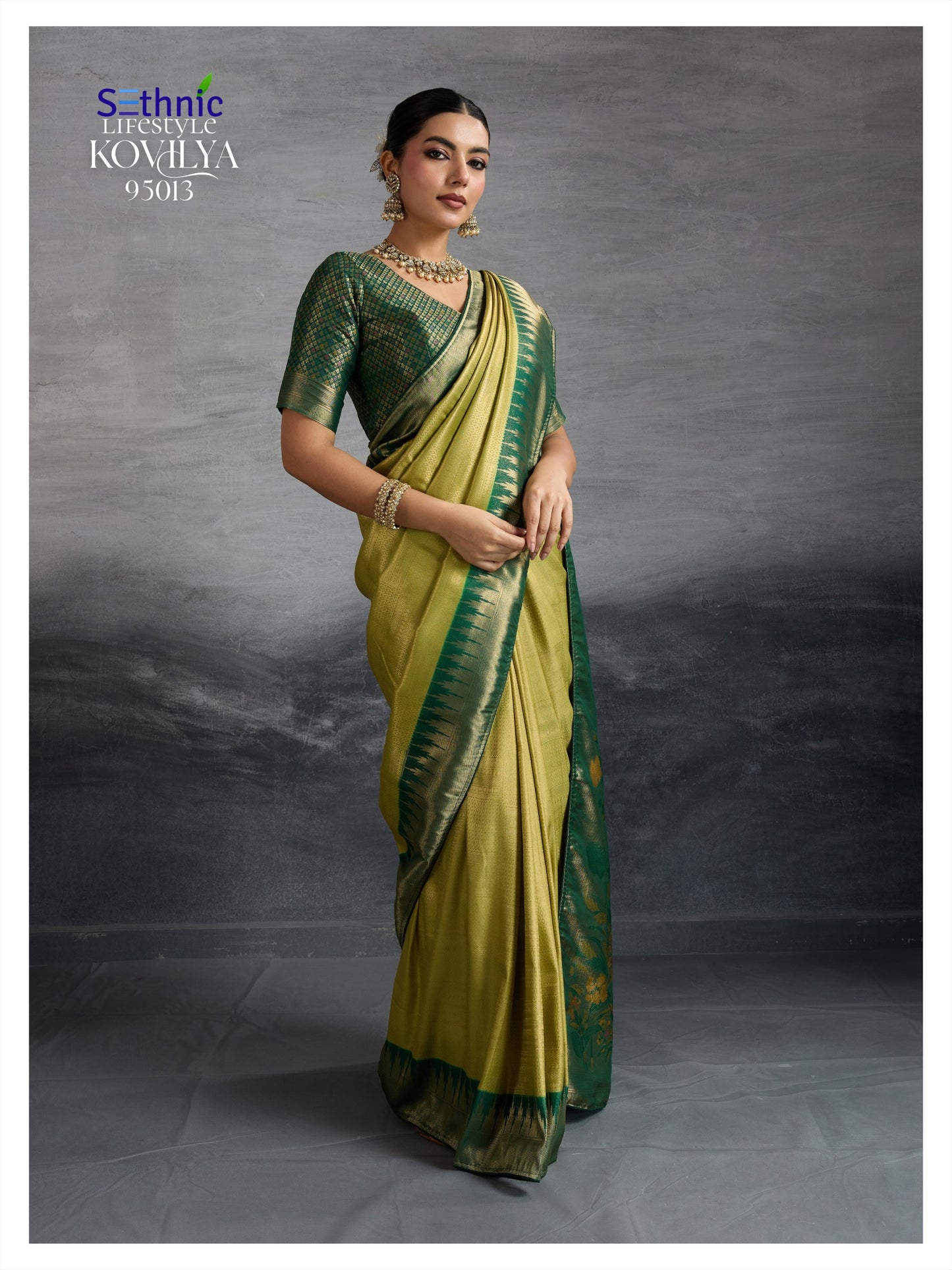 95013 Kovilya Vol 4 Sethnic Kanjivaram Silk Sarees