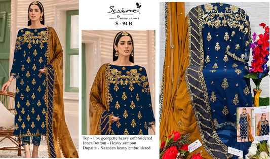 S-94-B Serine Pakistani Salwar Suits