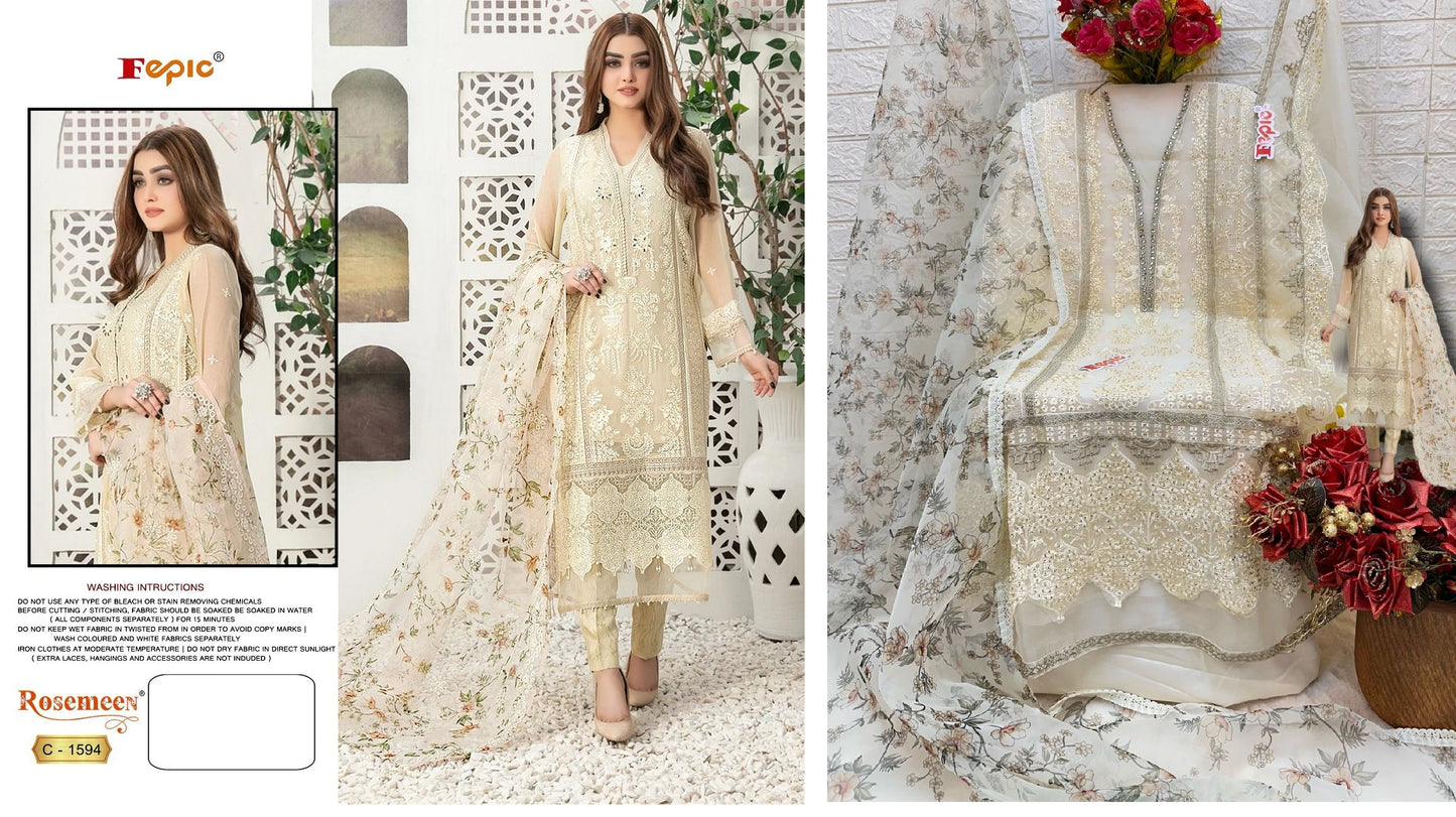 C-1594 Fepic Pakistani Salwar Suits