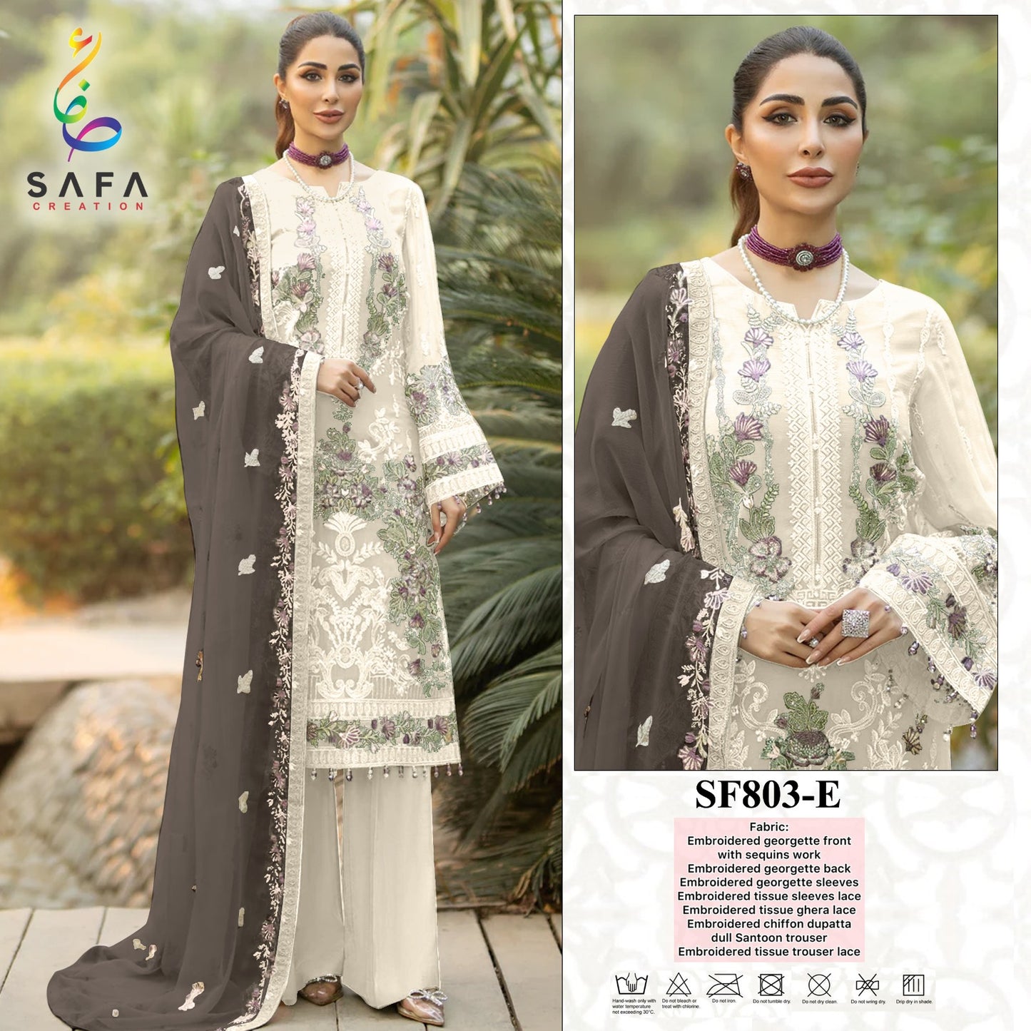 803E Safa Creation Pakistani Salwar Suits