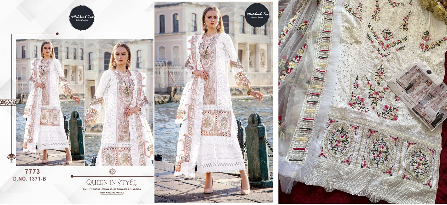 1371B Mehboob Tex Pakistani Salwar Suits