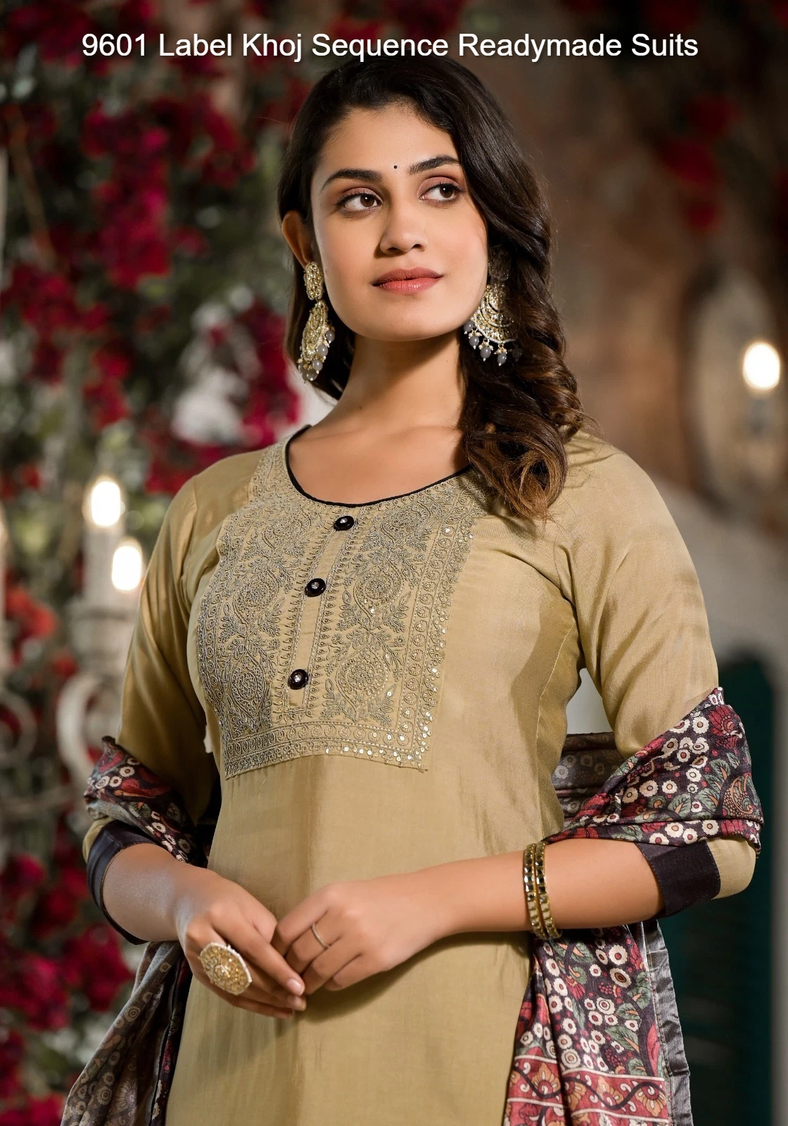 9601 Label Khoj Sequence Readymade Suits