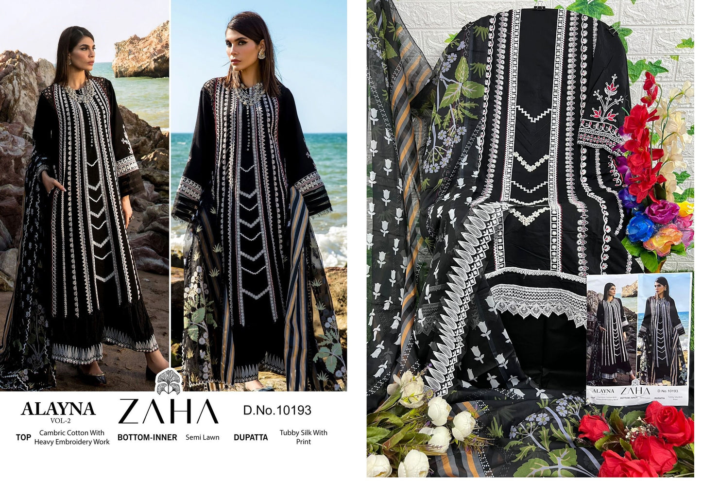 10193 Alayna Vol 2 Zaha Pakistani Salwar Suits