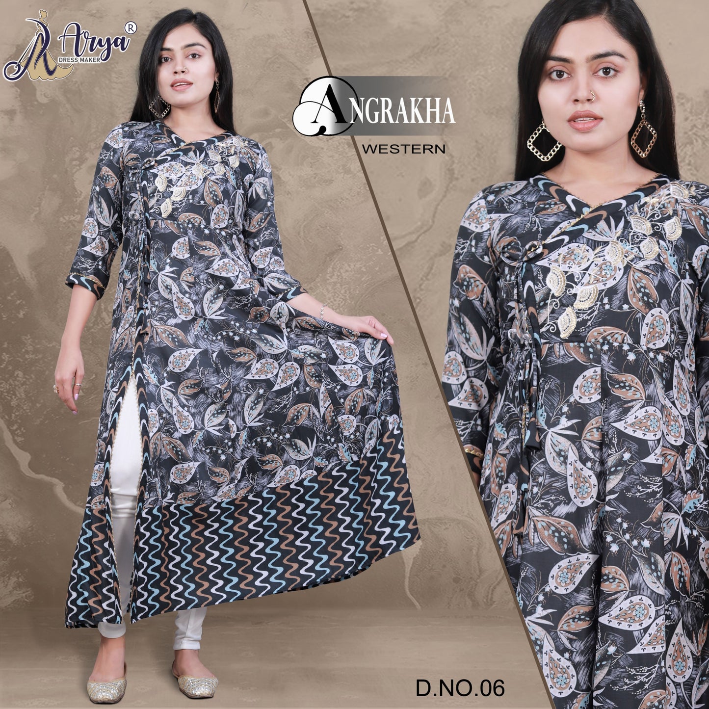 06 Angrakha Adm Western Dress