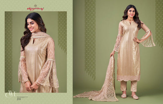 233 Zehra Vol 4 Narayani Fashion House Unstitched Suits