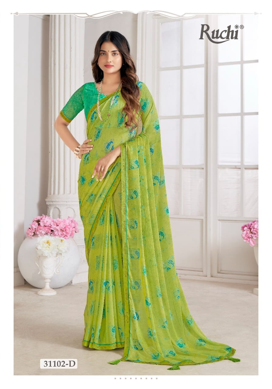 31102D Vanilla Vol 5 Ruchi Sarees