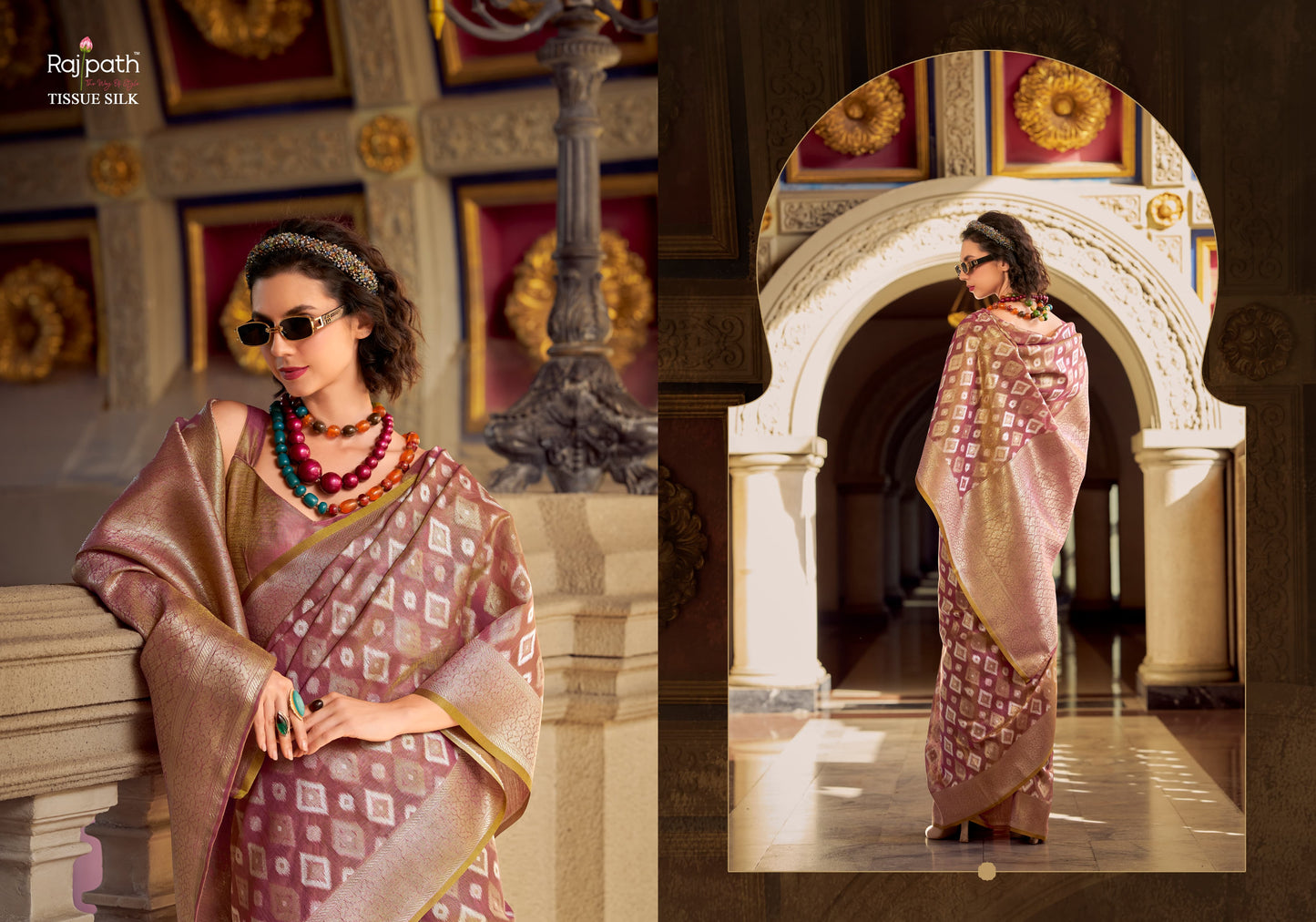 970005 Goldmine Rajpath Silk Sarees