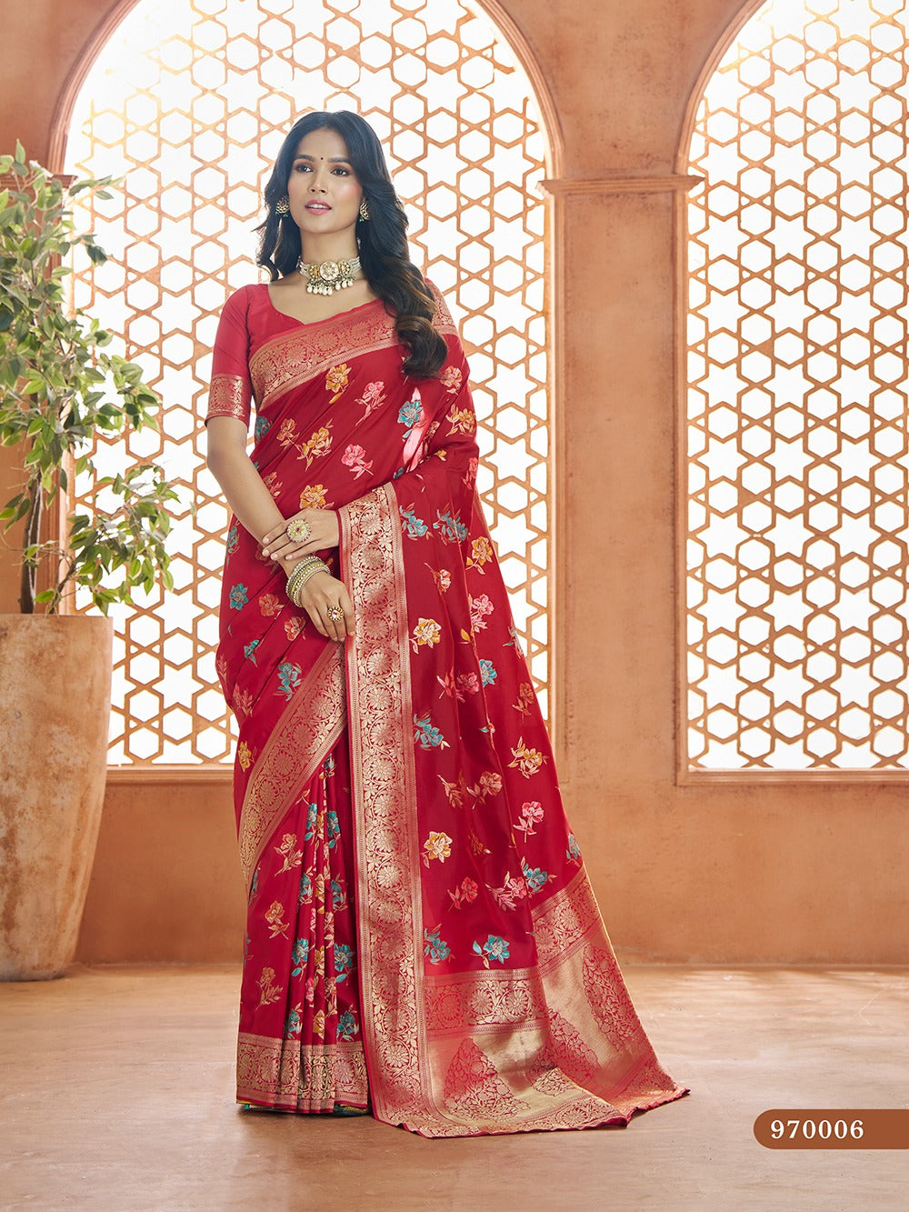 970006 Savitri Rajpath Banarasi Sarees