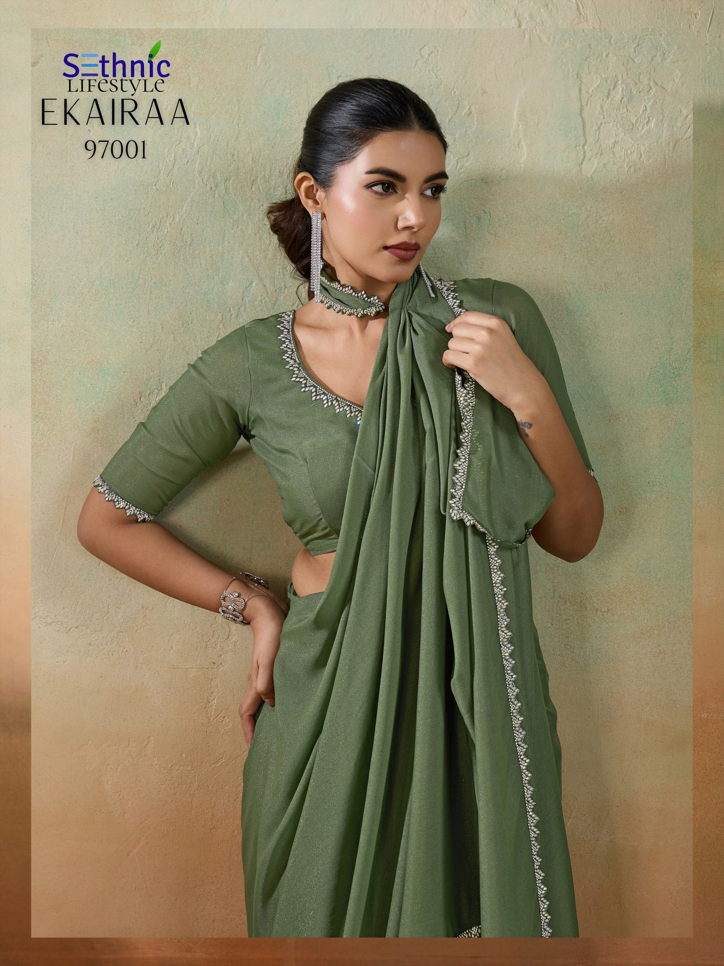97001 Ekairaa Sethnic Georgette Sarees