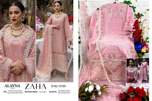 10194 Alayna Vol 2 Zaha Pakistani Salwar Suits