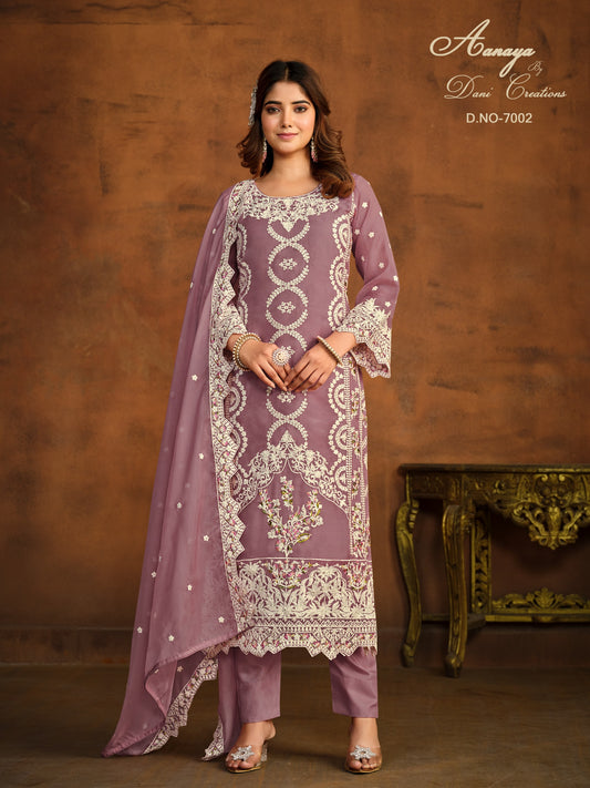 7002 Aanaya Vol 170 Dani Creation Unstitched Suits