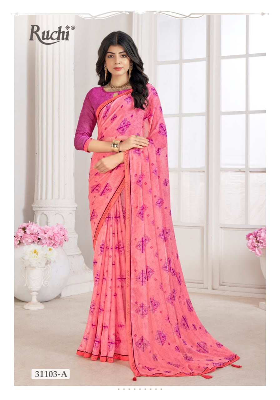 31103A Vanilla Vol 5 Ruchi Sarees