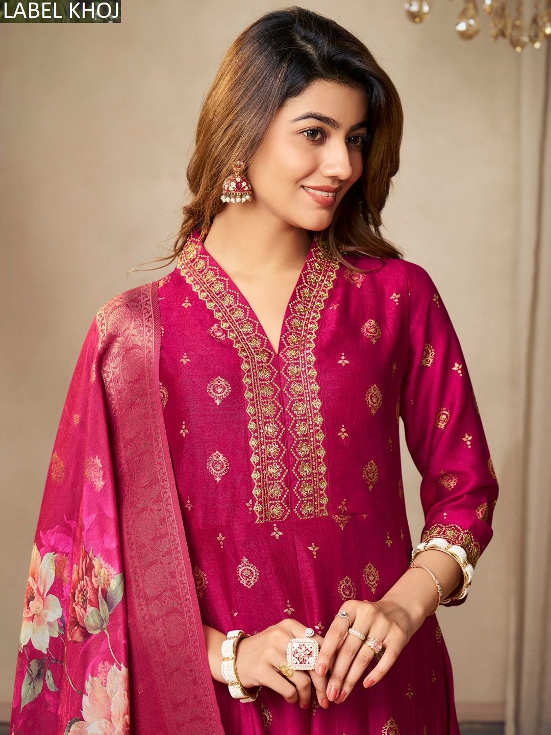 9800A Label Khoj Anarkali Readymade Suits