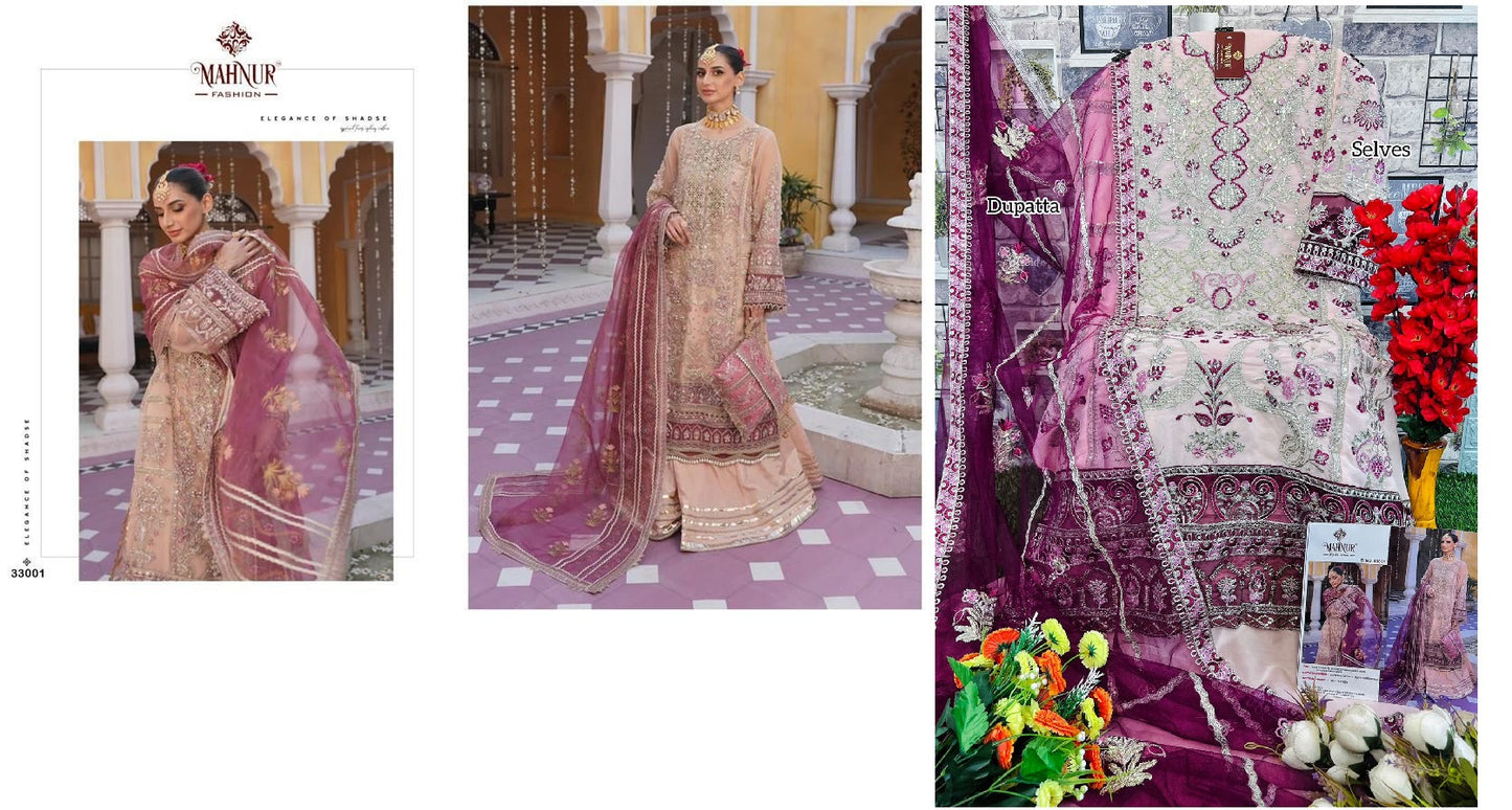 33001 Mahnur Pakistani Salwar Suits