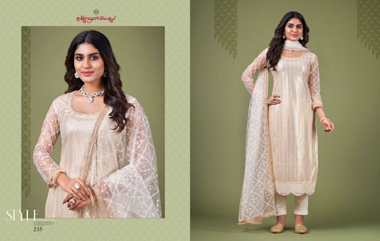 235 Zehra Vol 4 Narayani Fashion House Unstitched Suits