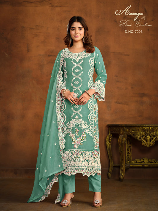 7003 Aanaya Vol 170 Dani Creation Unstitched Suits