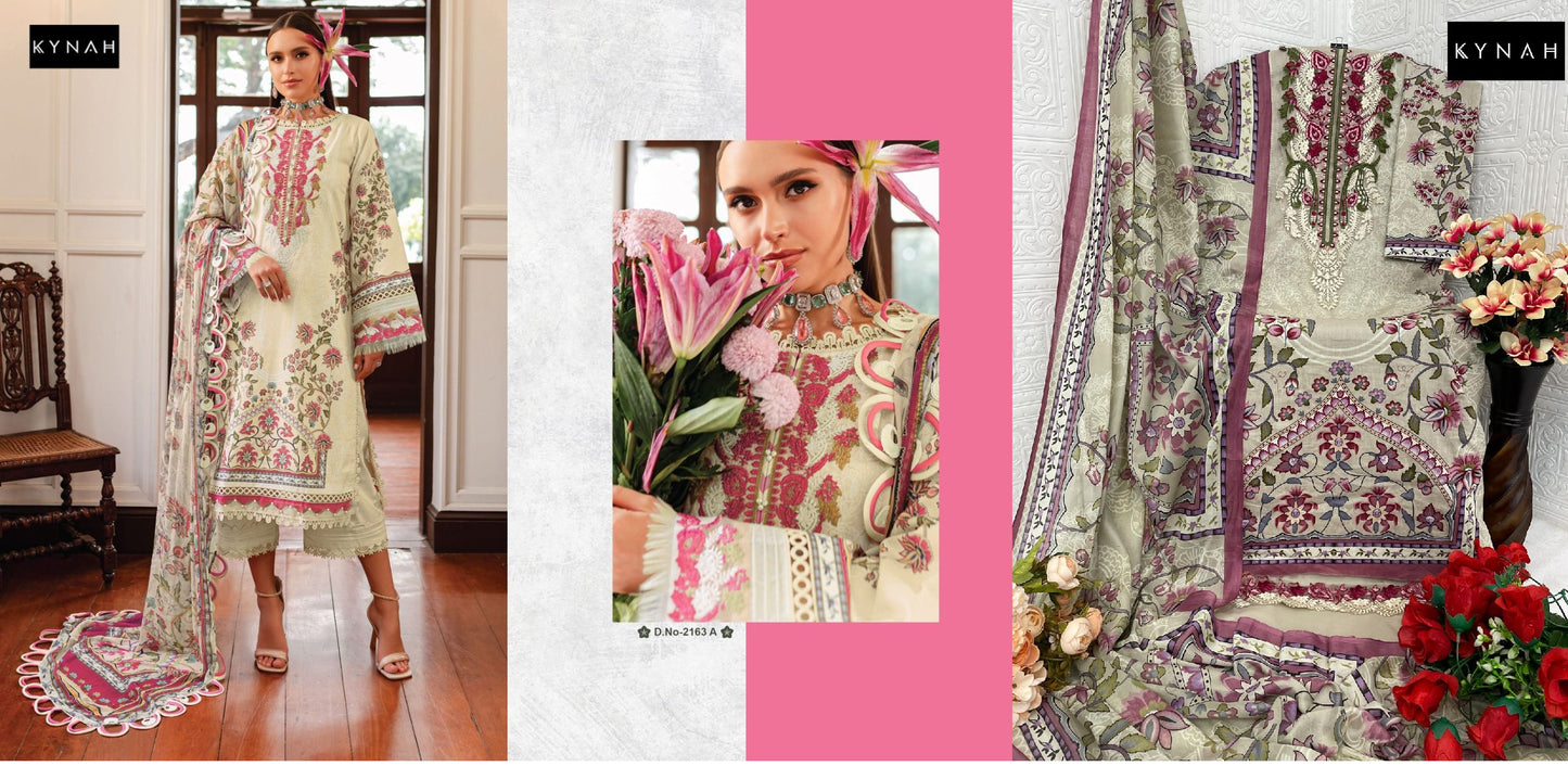 2163A Kynah Pakistani Salwar Suits